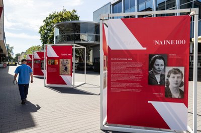 Tartu kesklinnas saab näha nüüd näitust Eesti Naise esikaantest läbi saja aasta. 