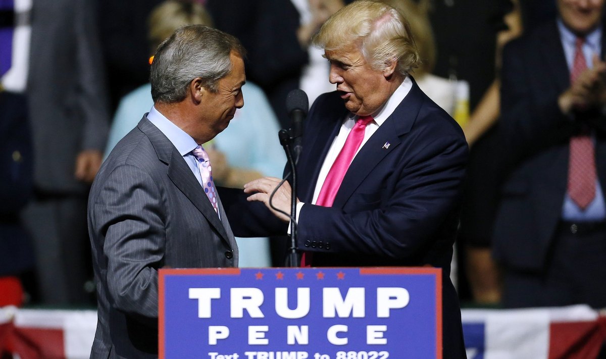 Nigel Farage ja Donald Trump