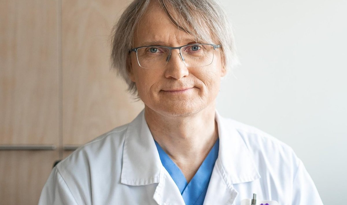 Tartu ülikooli kliinikumi nahahaiguste kliiniku juht dr Viljar Jaks.