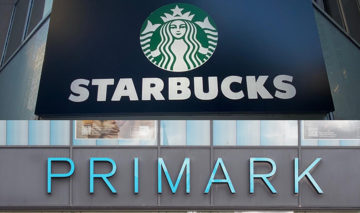 Starbucks ega Primark lähiajal Eestisse ei jõua.