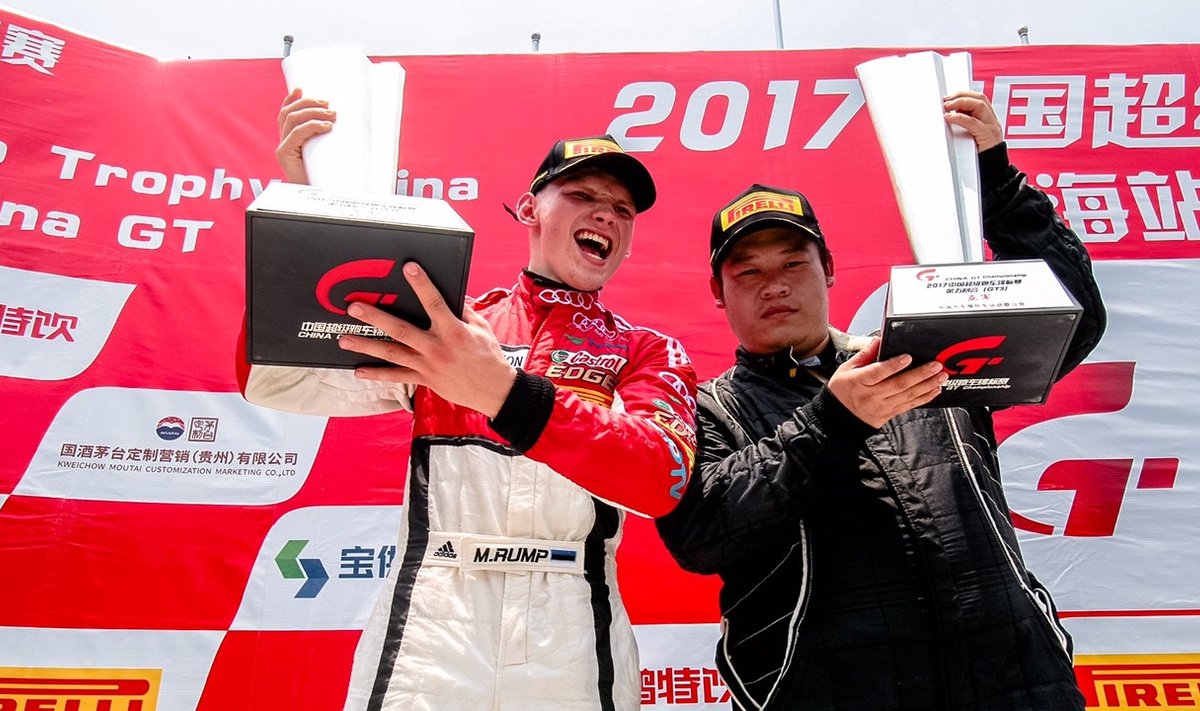 Martin Rump China GT etapi karikaga