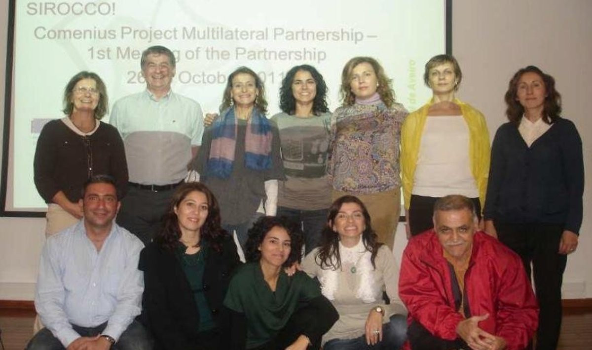 Comenius-projekti kohtumine Portugalis, Aveiros oktoobris 2011
