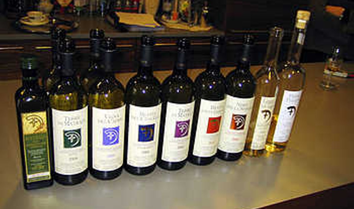 PÄIKESE PEEGELDUSEST SÜNDINUD: Sooja Liguuria mere ääres valmib saak varakult ning veinid on siin tüüpiliselt suure aroomibukeega. Ritta Roosaar
