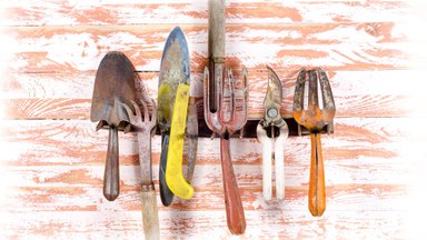 Neli lihtsat nippi, kuidas teha aiakäärid ja muud tööriistad roostest puhtaks