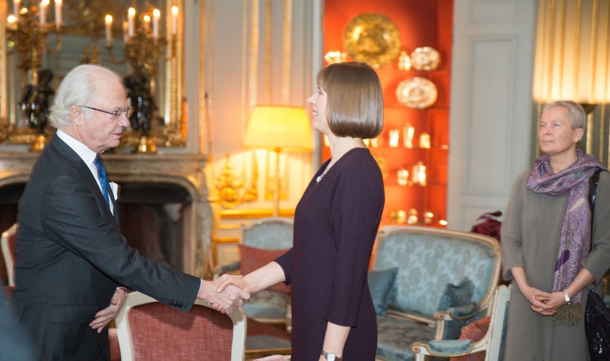President Kersti Kaljulaid kohtus Rootsi kuninga Carl XVI Gustafiga