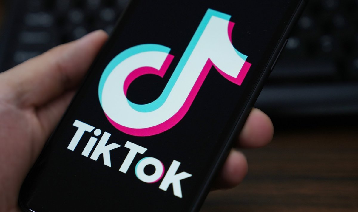 TikToki rakendus.