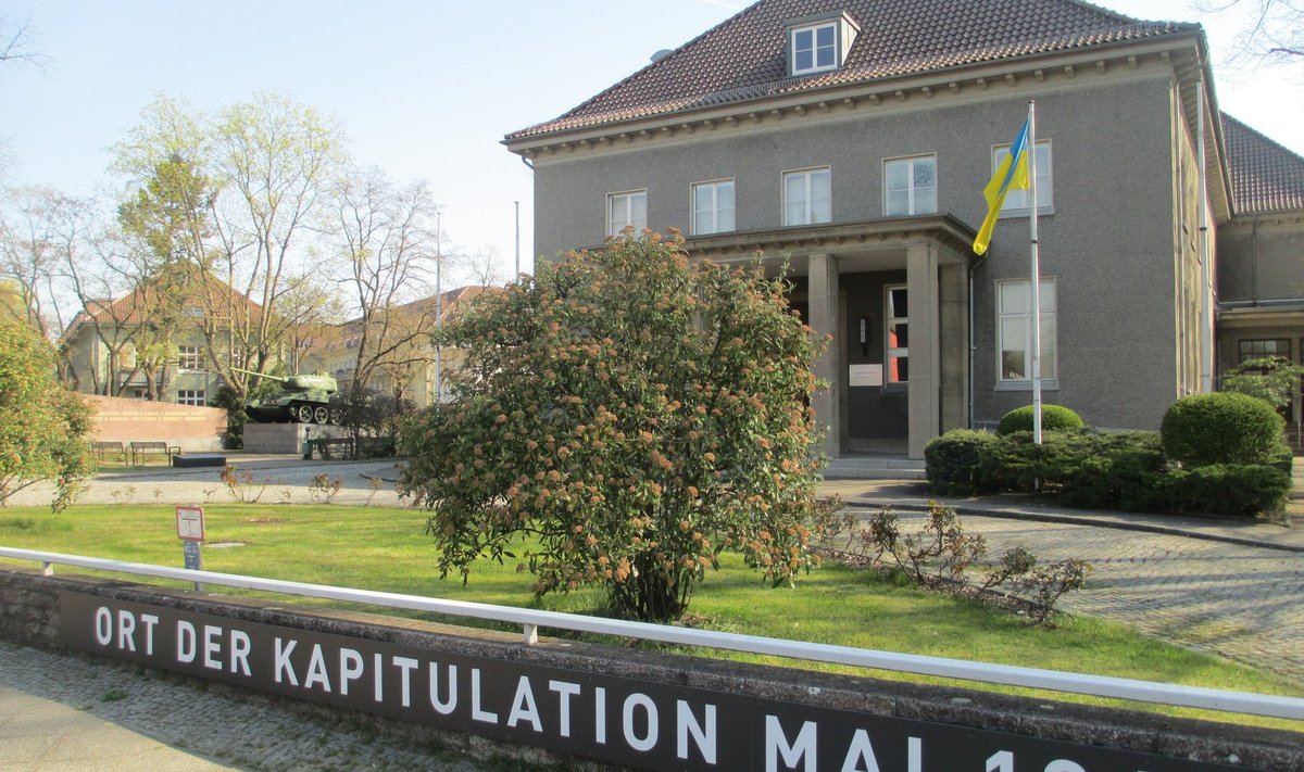 ALLAANDMISE MAJA: 8. mail 1945 allkirjastasid sakslased selles hoones kapitulatsiooniakti.