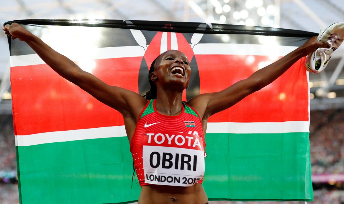 Keenia keskmaajooksja Hellen Obiri