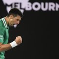 Djokovic pääses raske lahingu järel poolfinaali