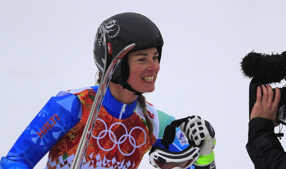 Tina Maze, suurslaalomi olümpiavõitja