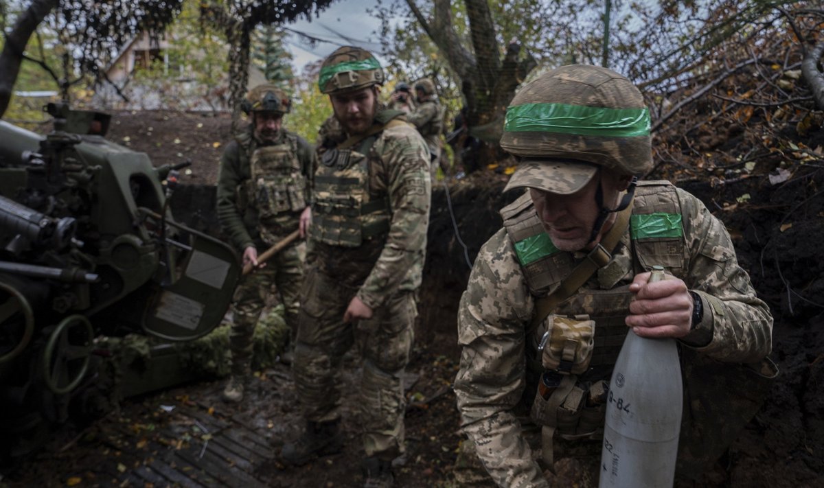 Ukraina väed rindel.