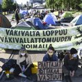 Soome MM-rallil korraldati protest, keskkonnaaktiviste pritsiti looma uriiniga