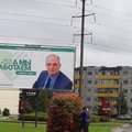 На предвыборный плакат мэра Маарду пожаловались в Языковую инспекцию