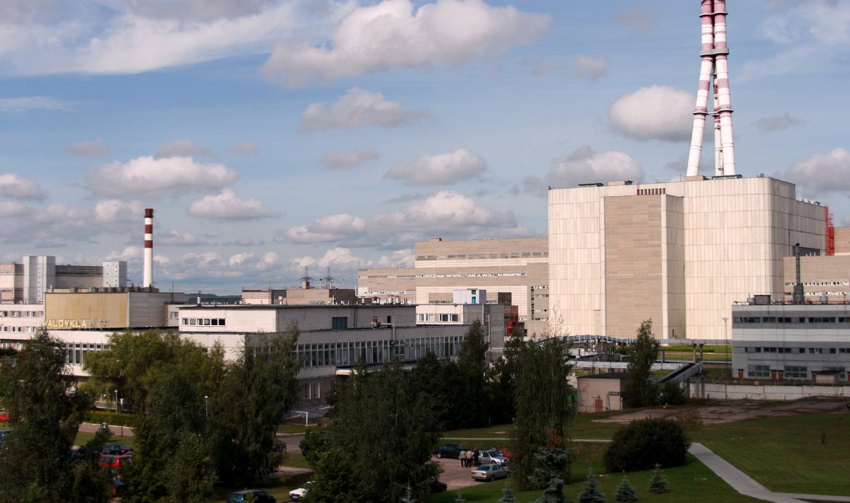 Ignalina tuumaelektrijaam Leedus.
