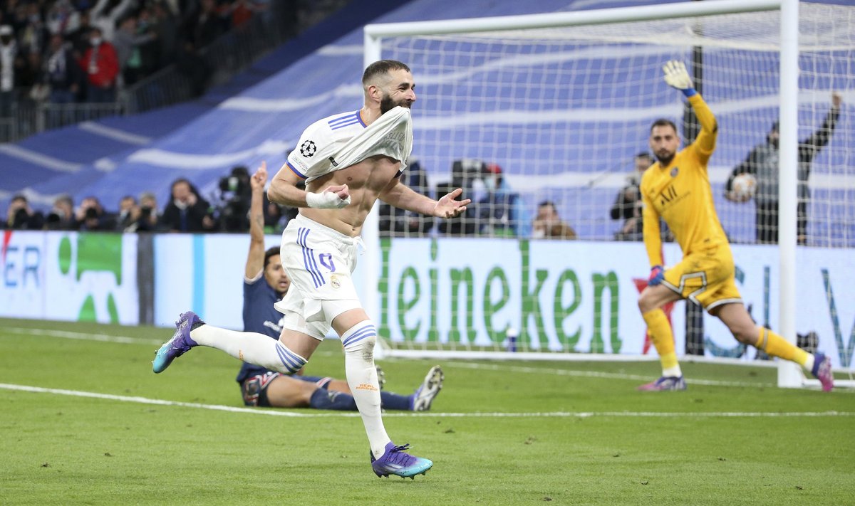 Karim Benzema on avanud PSG vastu skoori