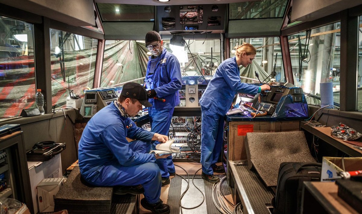  Baltic Workboatsi töötajad (pildil) on suuri projekte teinud varemgi.