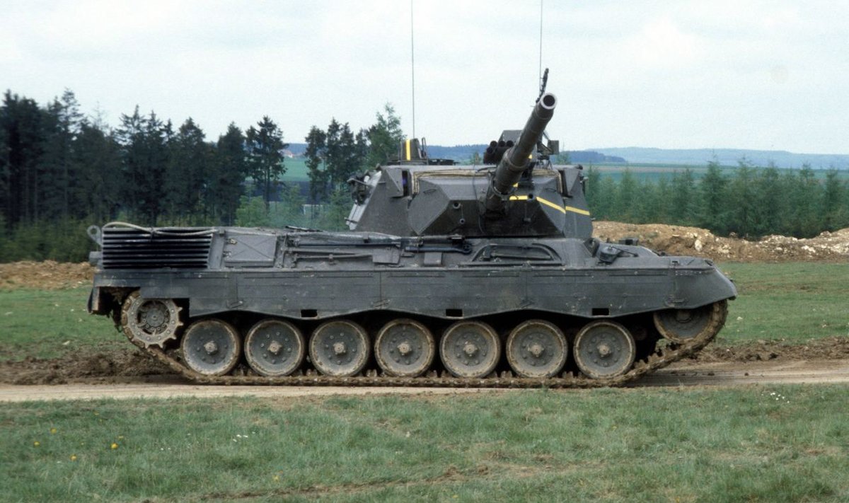 Leopard 1 tank 1980ndatel Bundeswehri õppustel