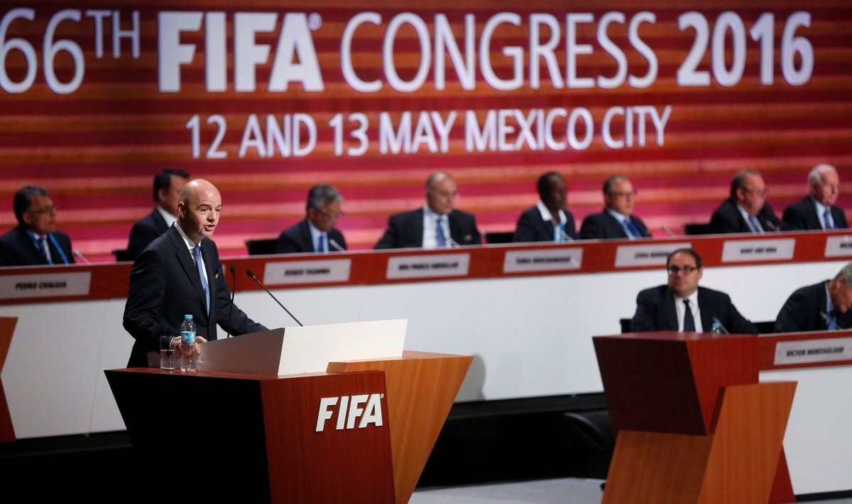 Mexico Citys toimus FIFA kongress