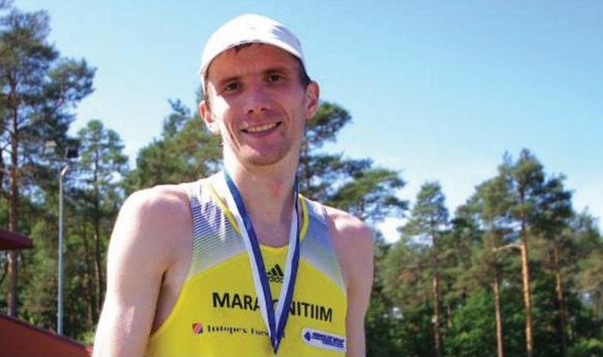 Poolmaratoni võitja Ilja Nikolajev