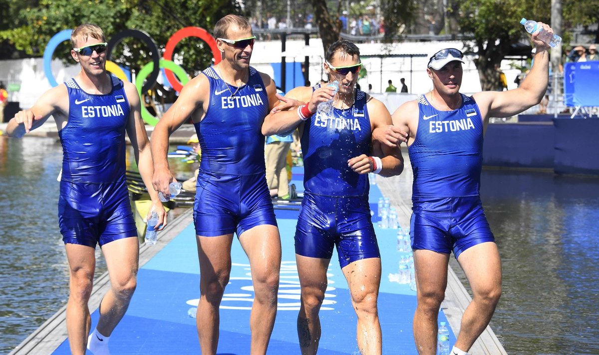 Pronksi võites päästis neljapaat Eesti jaoks Rio de Janeiro olümpia.