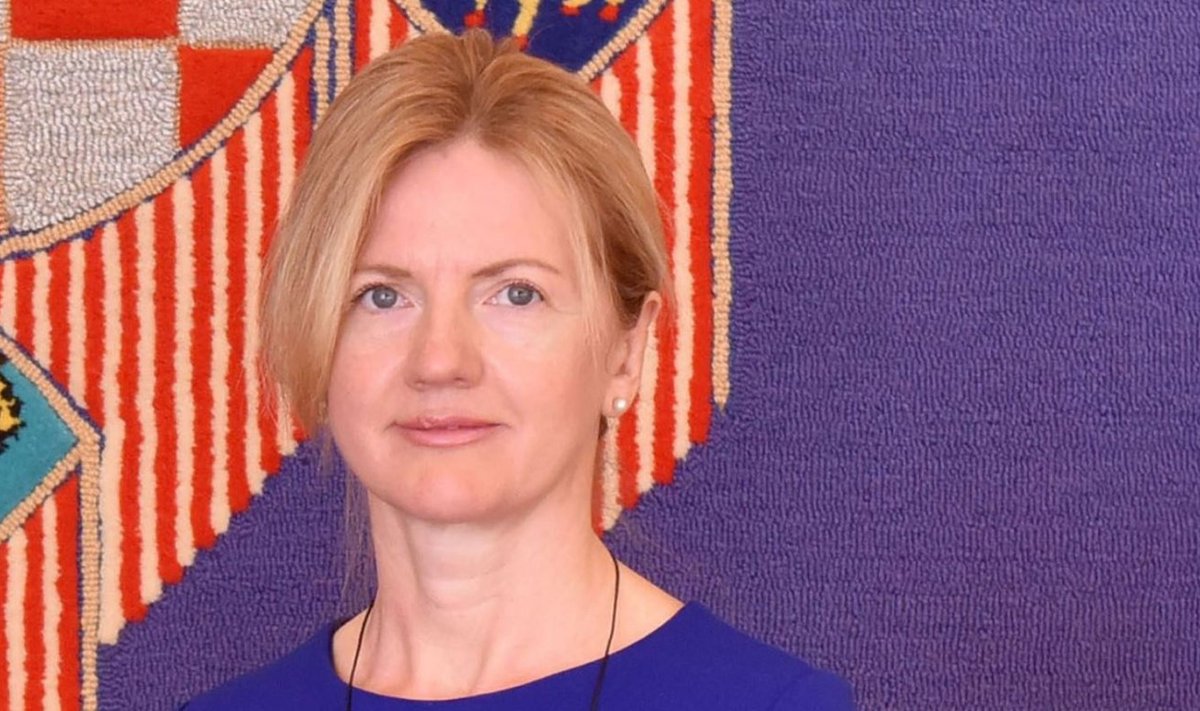 Keskerakonna välisministri kandidaat Eva-Maria Liimets.