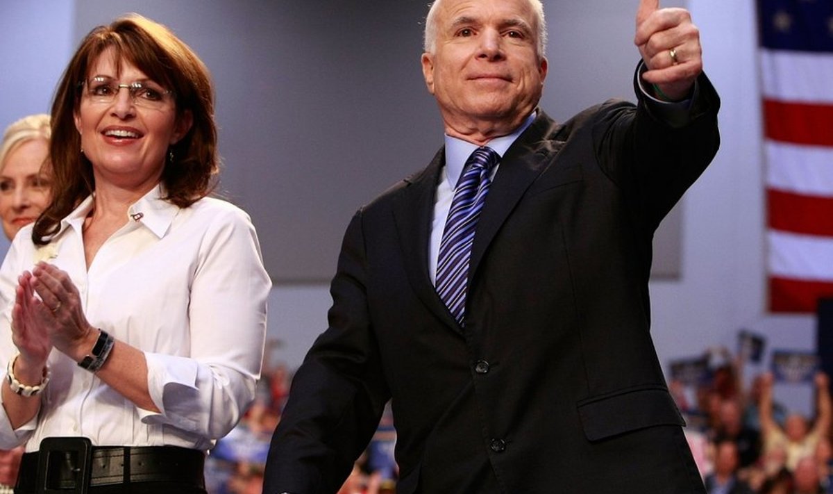 Vabariiklik presidenditandem Sarah Palin ja John McCain