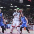MÄNGU HETK | NBA taustaga Cholet' keskmängija surus palli mängeldes läbi Kalev/Cramo korvirõnga