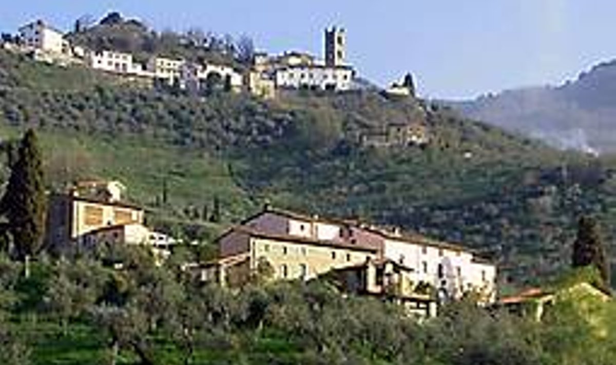 ARISTOKRAATLIK: Toscana maastik paari küpressiga. INDREK KASELA
