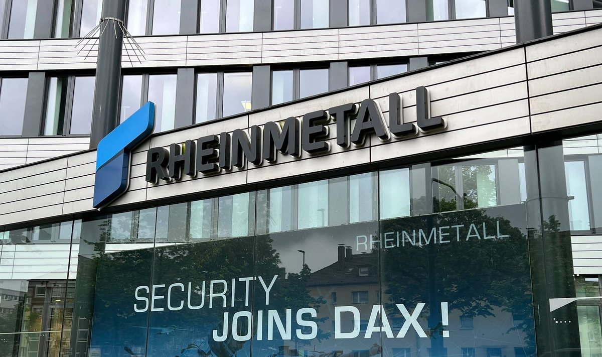 Rheinmetall on olnud tänavu üks suuremaid tõusjaid Saksamaa DAX aktsiaindeksis.