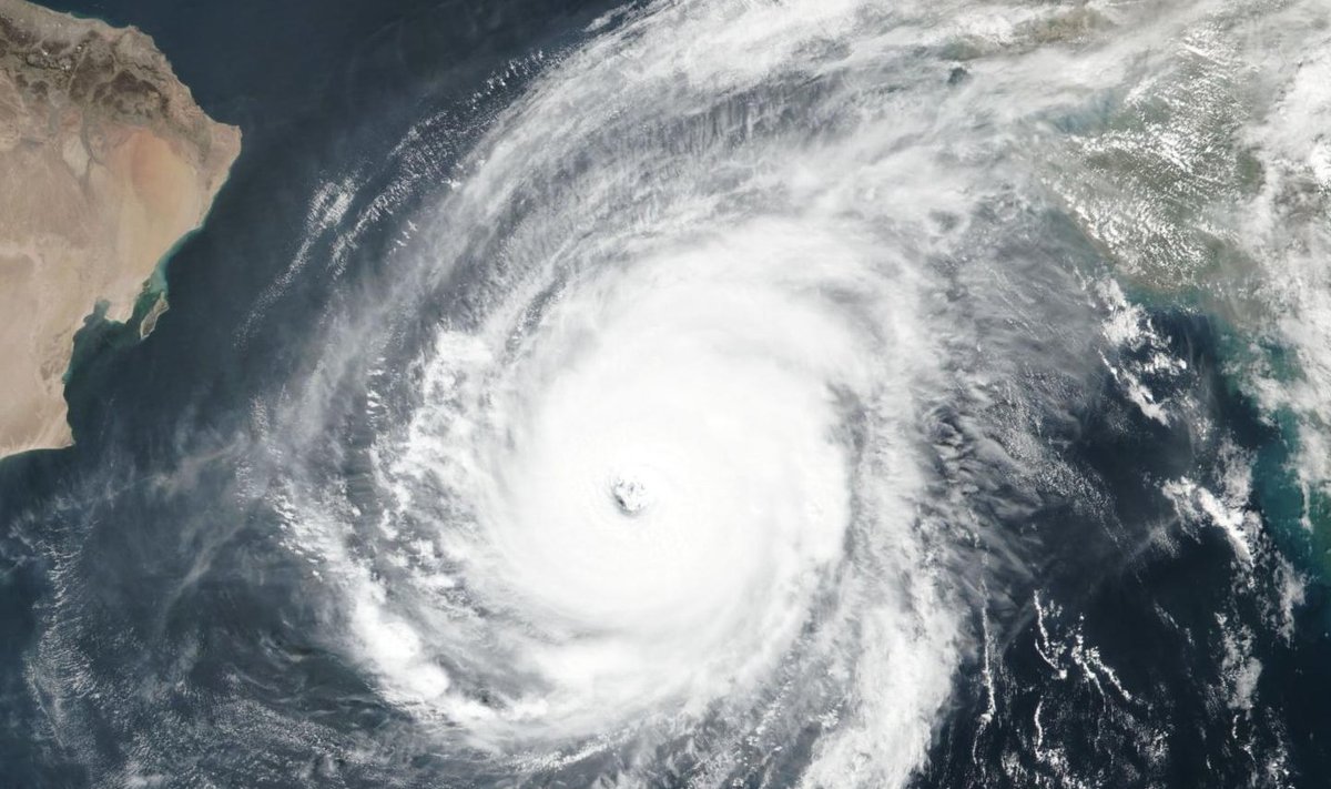 Kyarr on Araabia meres lühikese ajaga kasvanud Maa hetkel kõige tugevamaks tormiks.