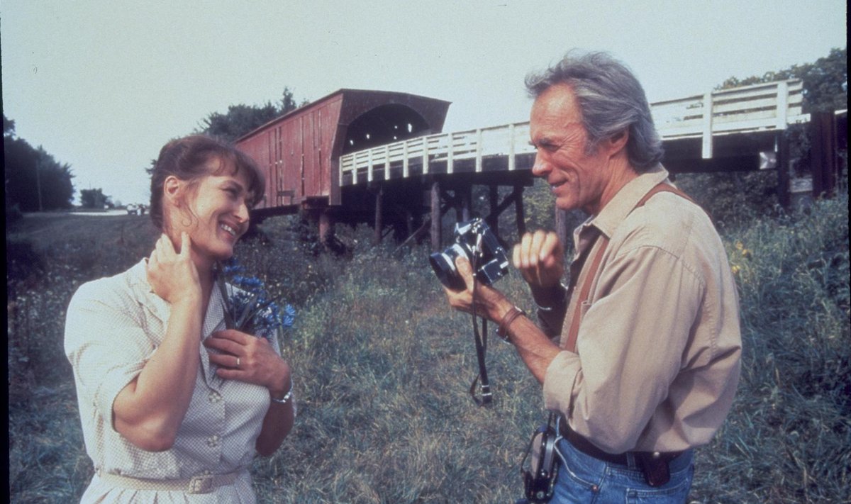 Samanimelises romantilises draamas kehastasid peategelasi Francescat ja Robertit Meryl Streep ja Clint Eastwood.