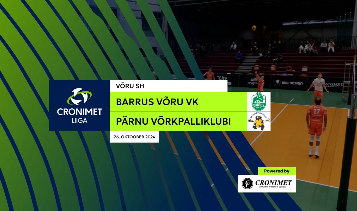 Barrus Võru VK - PÄRNU Võrkpalliklubi