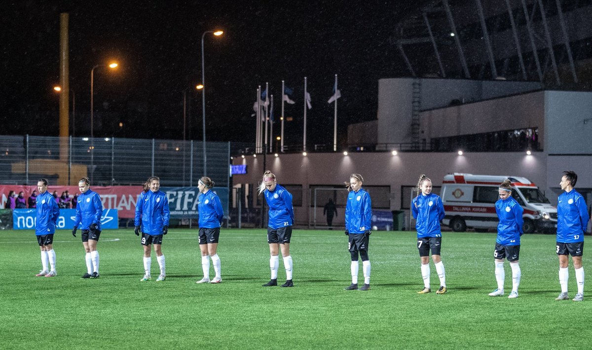 Eesti naiste jalgpallikoondise valikmäng Türgiga