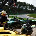 Verstappen alustab Belgias sprindisõitu esikohalt, tiimikaaslane rikkus sünnipäevalaps Alonso võistluse