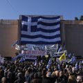 Kreeka saarte elanikud korraldasid protestipäeva suurte migrandilaagrite vastu