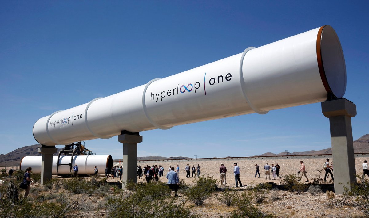 Hyperloop One toru. 