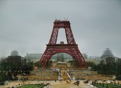 Эйфелева башня, 1888 год Париж, Франция
