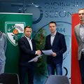 DELFI VIDEO JA FOTOD | Eesti firma Olybet sõlmis Kaunase Žalgirisega pika sponsorlepingu