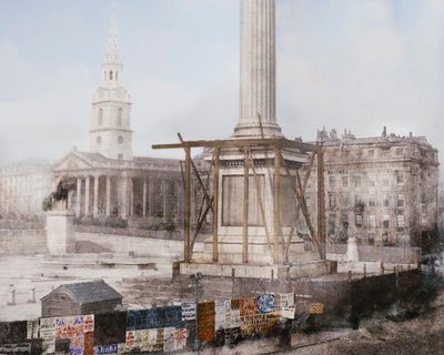 Трафальгарская площадь, 1844 год. Лондон, Великобритания
