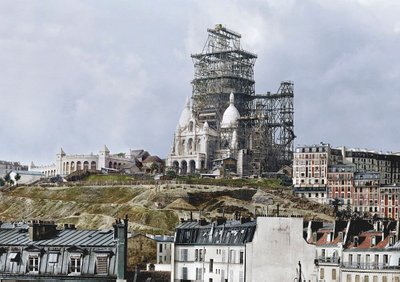 Базилика Сакре-Кёр, 1880-е годы. Париж, Франция