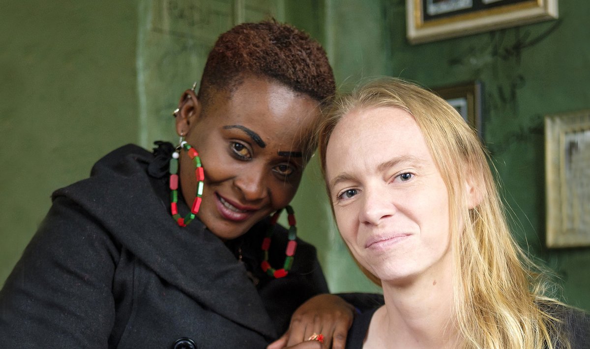 Esther Naliaka Mumia ja Janika Tamm. Foto: Kristjan Lepp