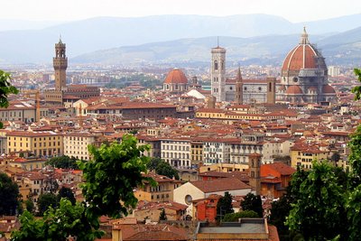 Firenze vaade Michelangelo väljakult.