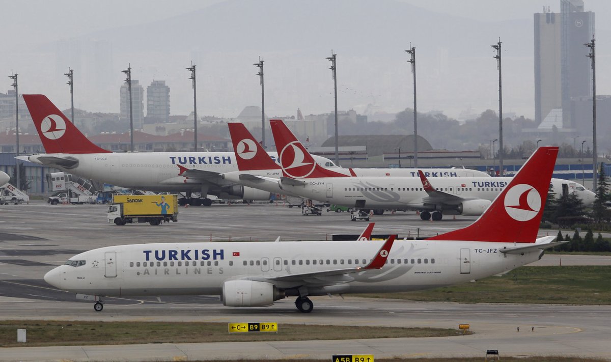 Turkish Airlinesi lennukid
