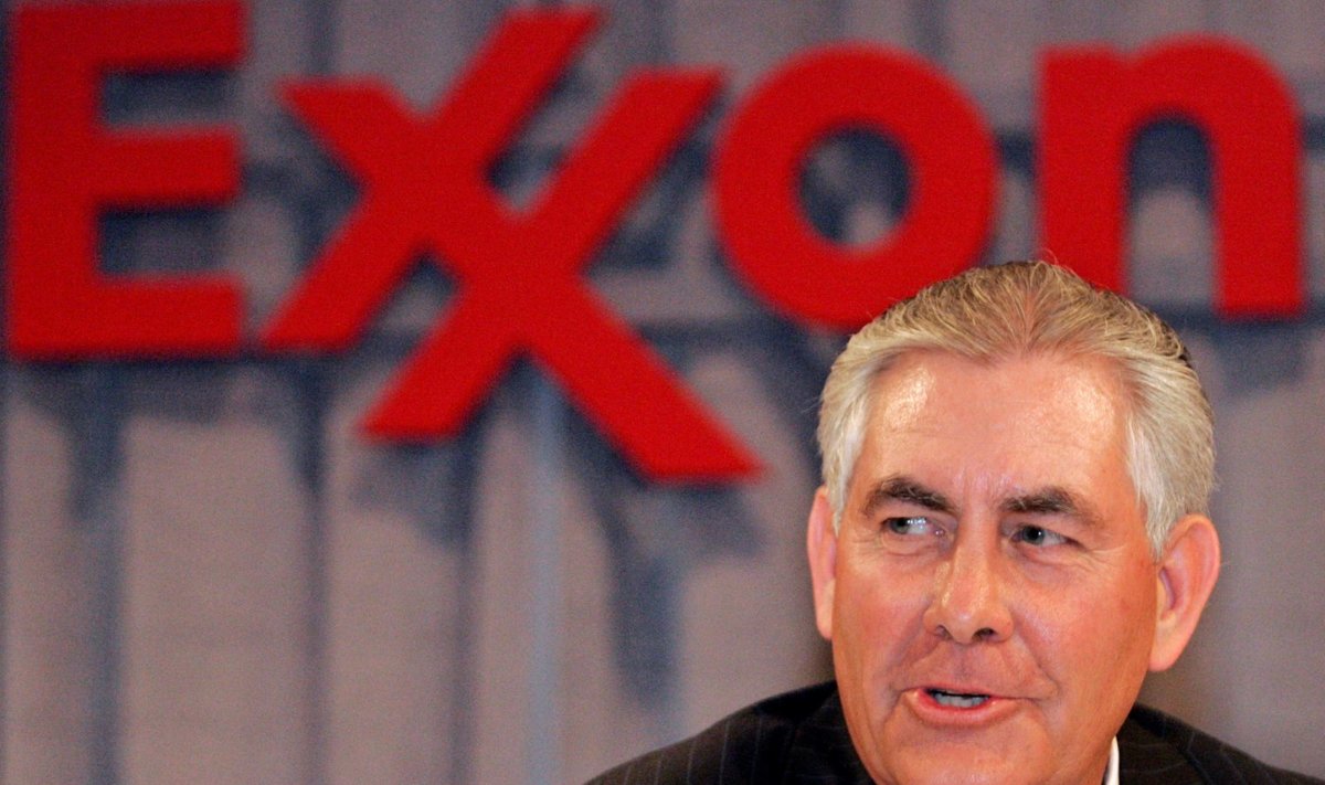 Rex Tillerson juhib naftagiganti ExxonMobil aastast 2004.