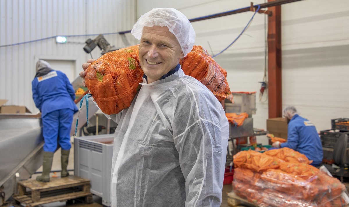 „Enamiku oma köögiviljast töötleme ise ümber – pressime mahla, hapendame kapsast,“ teatab  Veiko Pak.