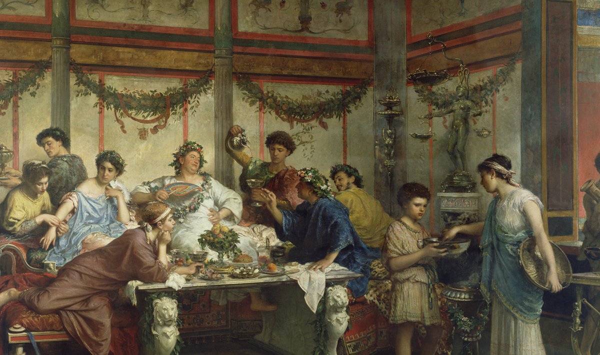 Foto: Wikimedia Commons / J. Paul Getty muuseum / Roberto Bompiani "Rooma pidusöök"