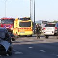 FOTOD | Tallinna-Pärnu-Ikla maanteel põrkasid kokku kaks sõiduautot