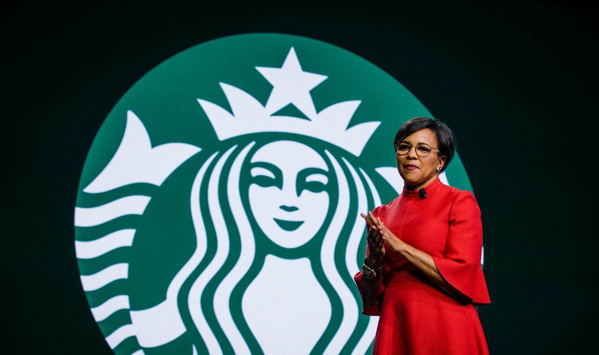 Starbucksi ärijuht Roz Brewer 2019. aasta märtsis toimunud aktsionäride üldkoosolekul