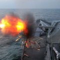 Lõuna-Korea merevägi korraldas lahinglaskmisega õppuse