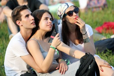 Afisha Picnic open-air music festival in Moscow
